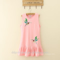 sleeveless rosa Mamma- und Kindertierentwurf des Sommers niedliche Mutter und ich kleiden an